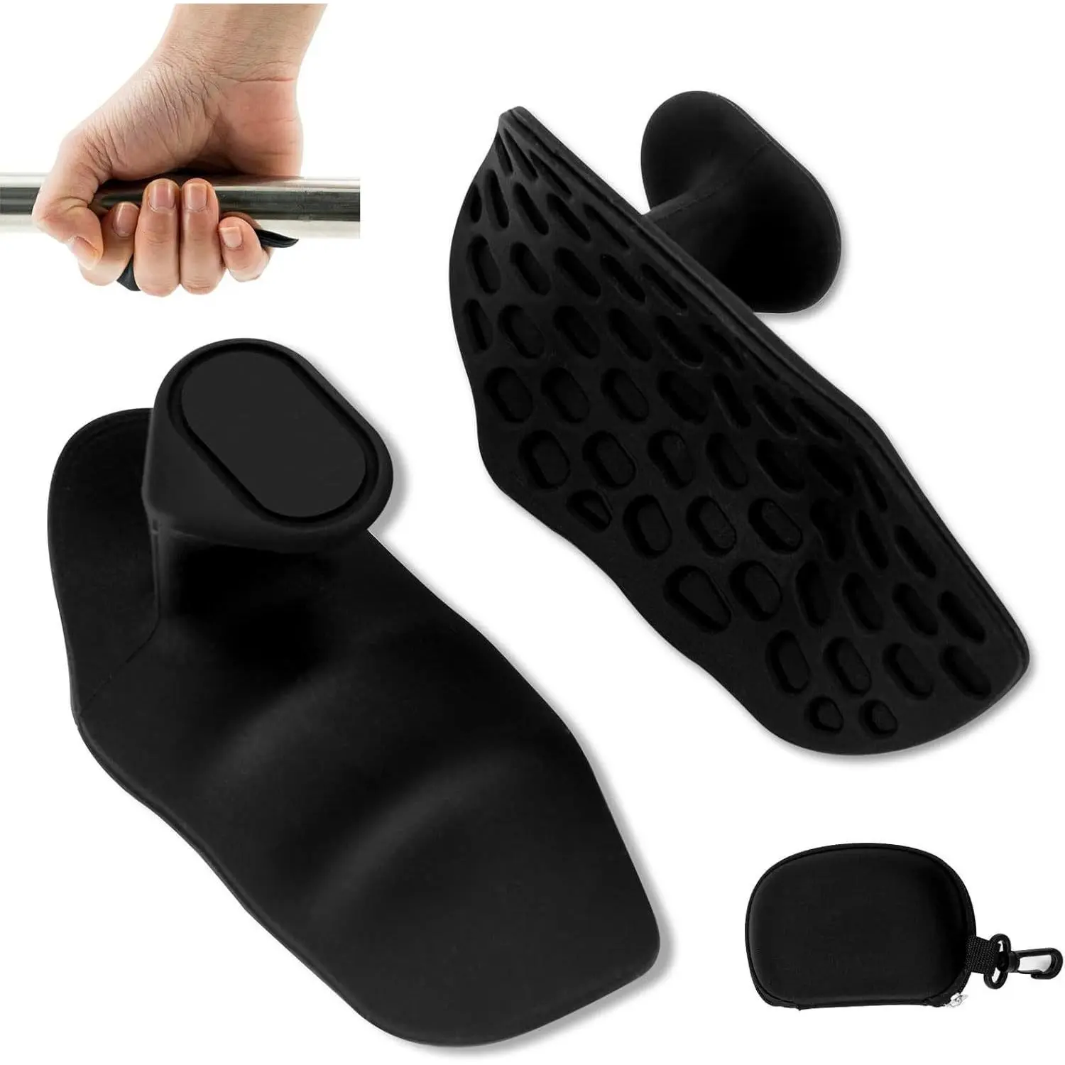 Unisex Portable Finger & Hand Grip Strengthener Trainer, Compact Functional Hand Exercise Tool for Home, Outdoor Grip Training Workouts