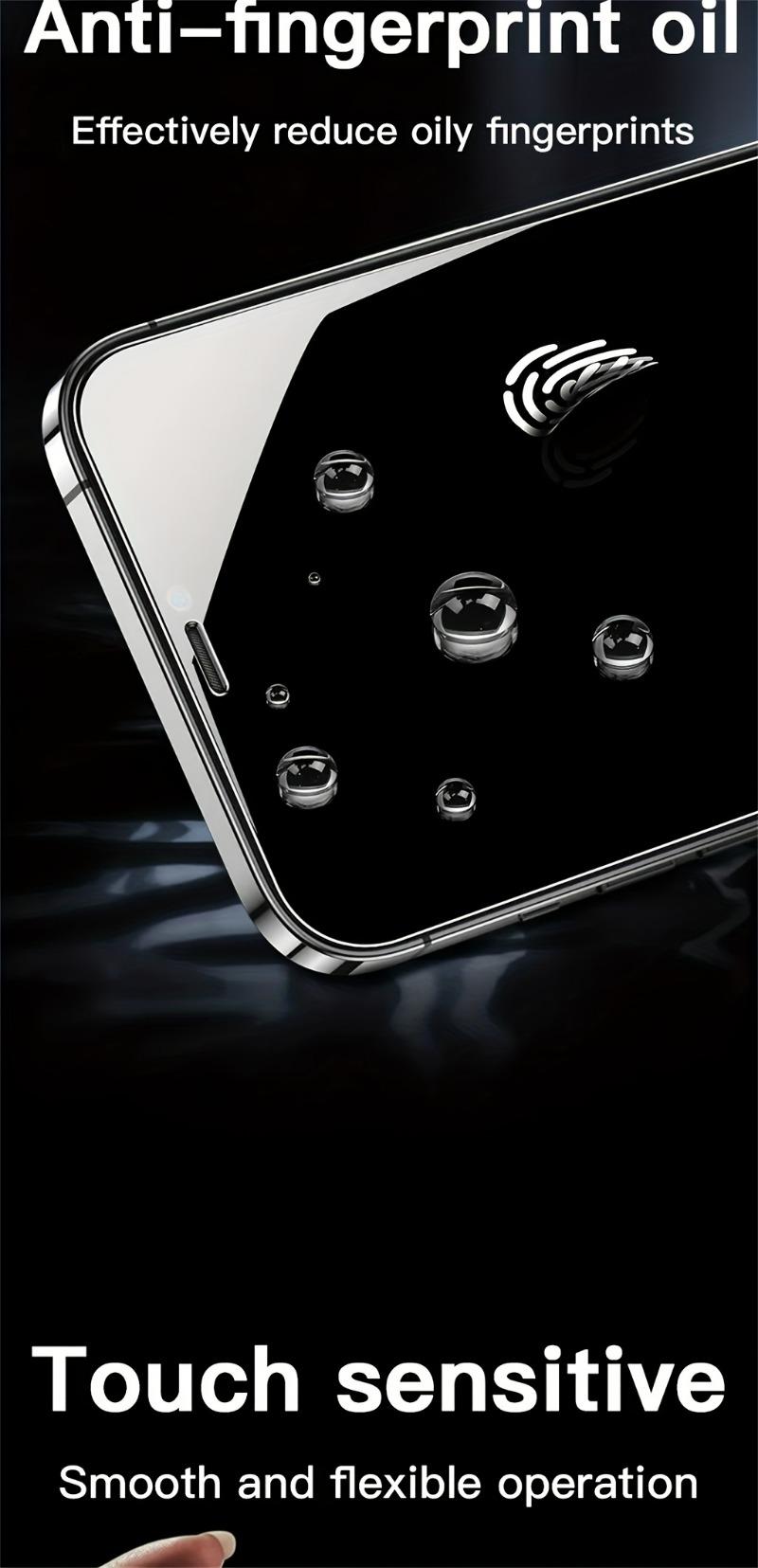 4-piece 2025 hot-selling HD full-coverage screen protector for iPhone 16 15 14 13 12 11 Pro Max tempered glass, protective glass