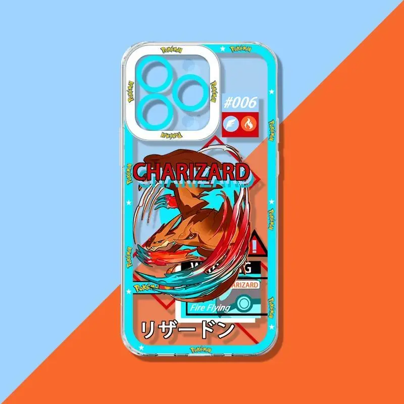 Pokémon POKÉDEX CHARIZARD Printing Case for iPhone 17 Air 16 15 14 13 12 11 Pro Max Plus