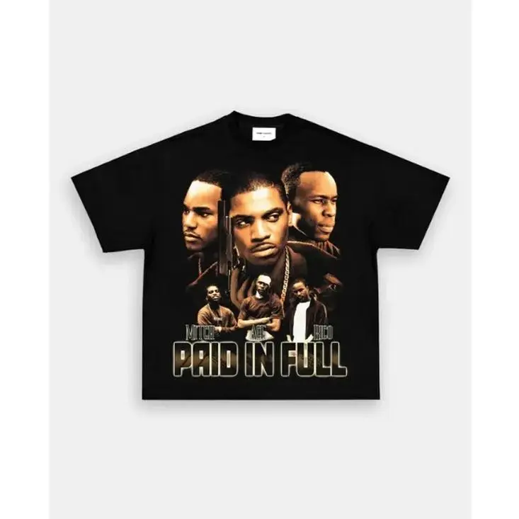 [Sale Up To 50%] Unisex PAID IN FULL TEE,Movie shirt , film lover tee, cinema t-shirt,director gift, Movie Buff Apparel, film festival Wear ,Cinema fan top
