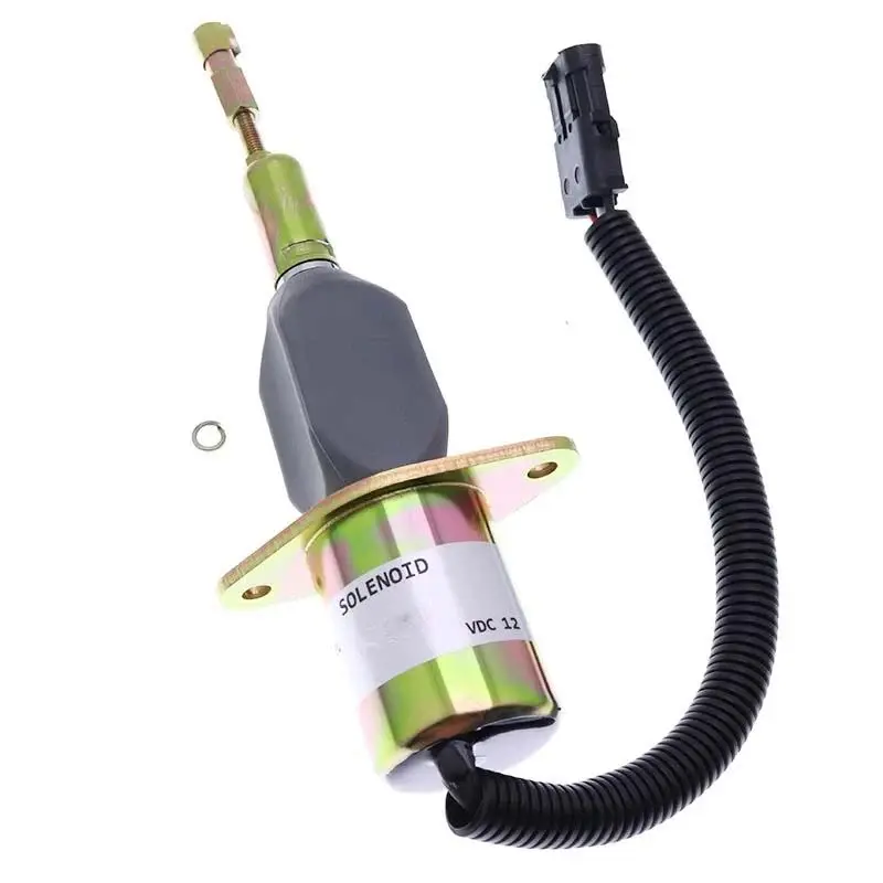 FridayParts 12V Solenoid 3923257 for Cummins Engine
