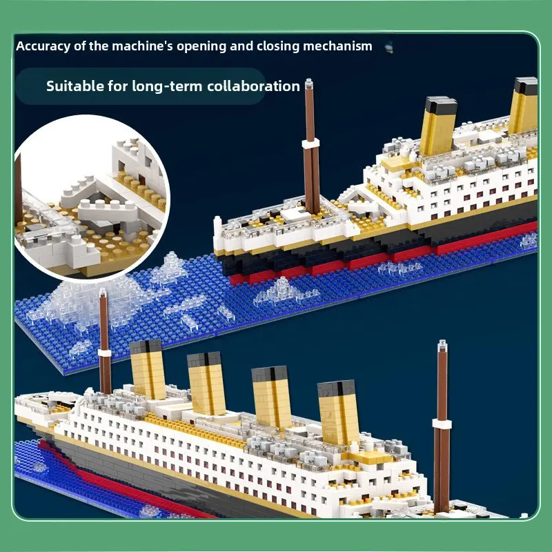 Titanic Building Blocks Puzzle Toy for Kids