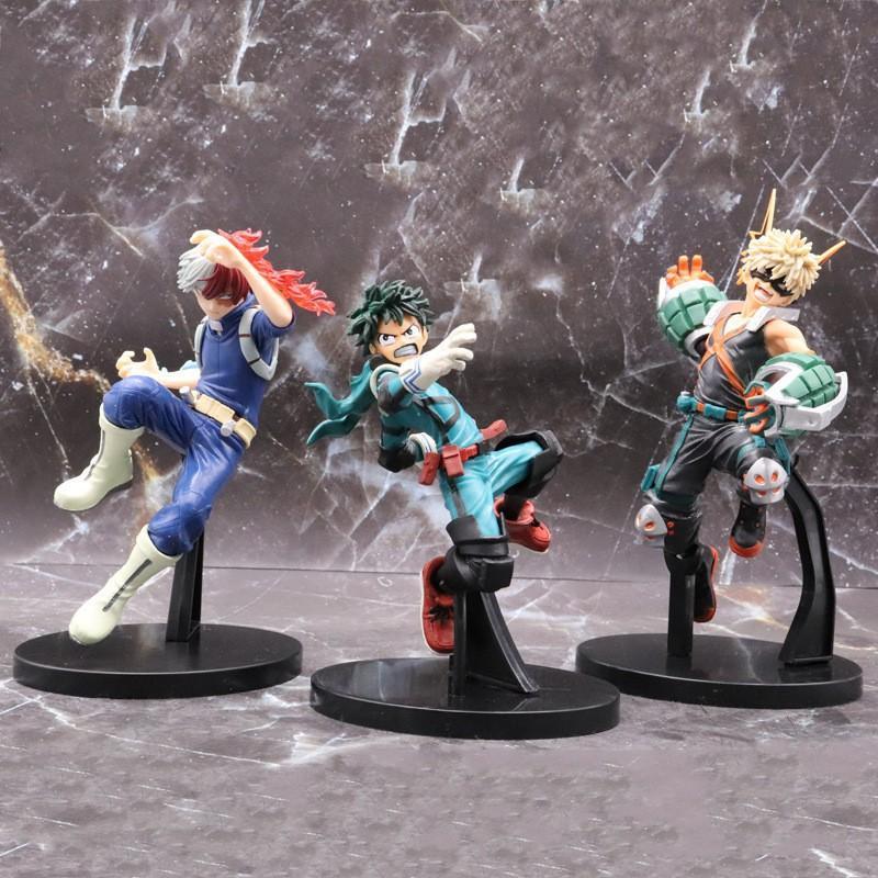 My Hero Academia Anime Figure Shoto Bakugou Boku Izuku Duke Pvc Large Action Figures Anime Character Gift Collection Series