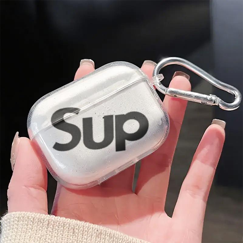 Slanted Bold Supreme Style AirPods Case Shockproof Dustproof Armor for AirPods 1/2/3/4 Drop-Proof Protection Streetwear Vibe Perfect Gift for Tech Fashion Heads Slanted Bold Supreme Style AirPods Case Shockproof Dustproof Armor for AirPods 1/2/3/4 Drop-Proof Protection Streetwear Vibe Perfect Gift for Tech Fashion Heads