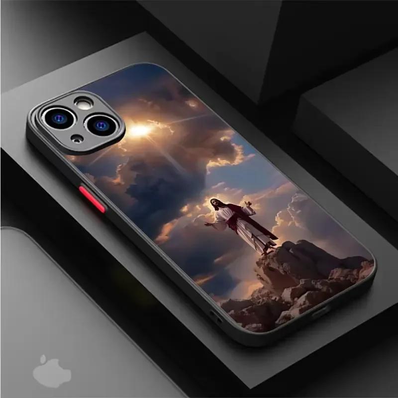 Verse of The Christian Bible Jesus Phone Case for IPhone 16 15 14 13 12 11 Pro Max Luxury Shockproof Protection Smartphone CoverSuitable for Samsung S25