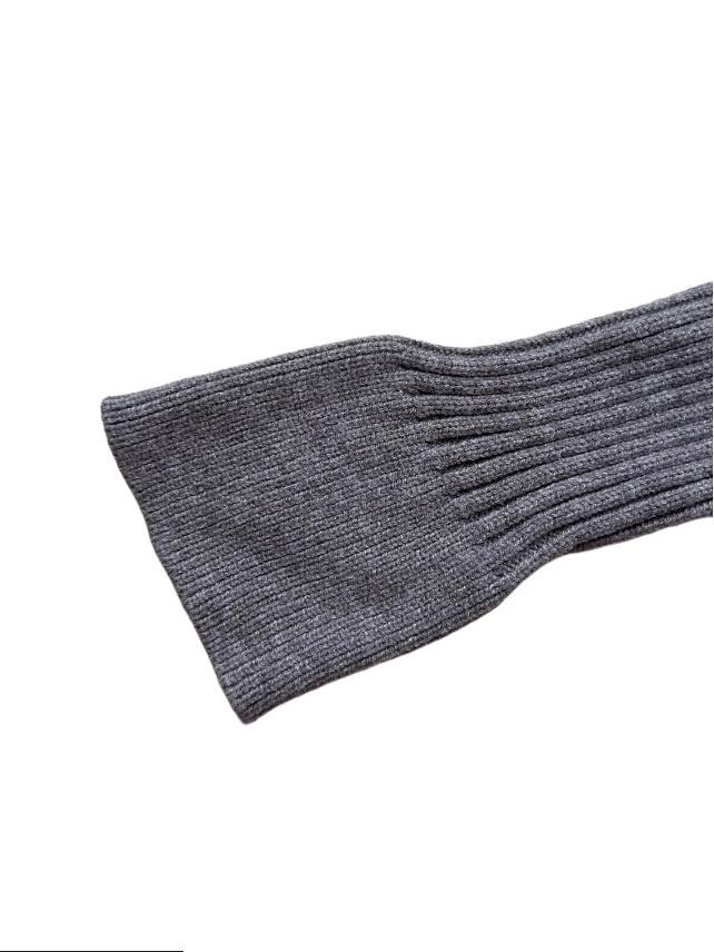 Joyfunear Women's Crew Neck Ribbed Knit Two-Piece Set Long-Sleeve Crop Top & Midi Skirt Fashionable Outfit