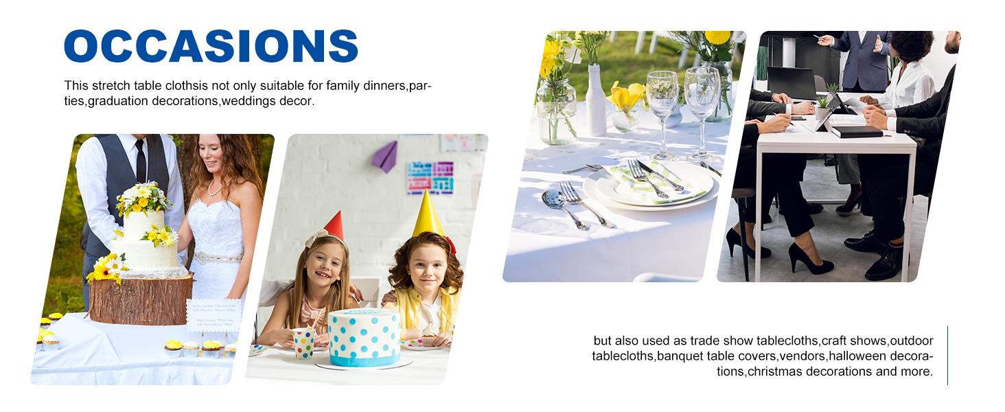 Easter Tablecloth Rectangle Fitted Tablecloth,Rectangular Fitted Table Cloth Washable and Wrinkle Resistant Rectangular Patio Table Cover Protector for Party