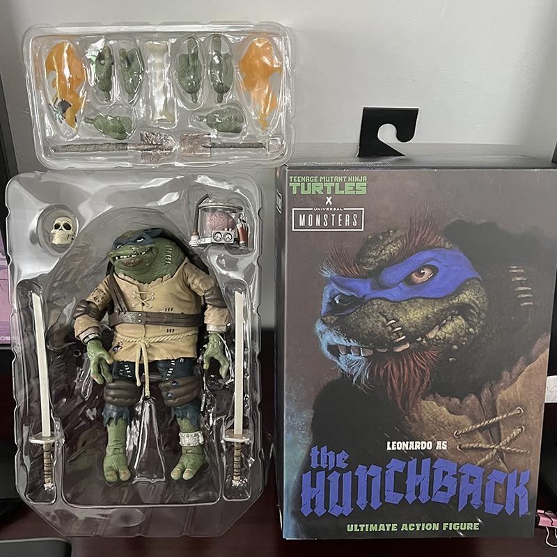 NECA Last Ronin Leonardo April Oneil Casey Jones Hunchback Michelangelo Mummy Raphael Frankenstein Monster Turtle Action Figure popular