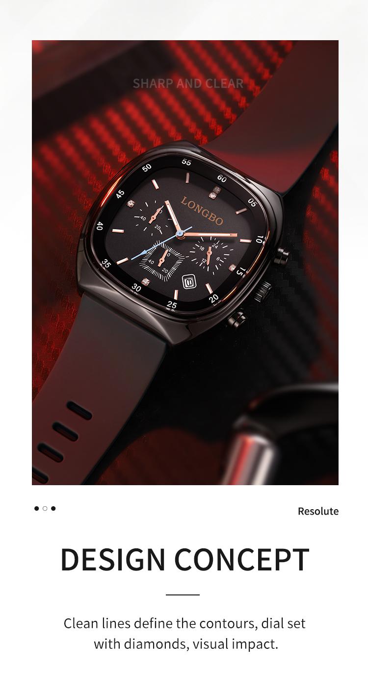 Fashionable waterproof men's and women's universal open watch - fluorescent and soft strap, the choice daily casual wear