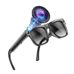 Smart Glasses with Video Recording, 8MP Camera, 4GB Memory Build-in(No TF Card Need),Hands-free Video Recording, 290Mah Battery, UV400 Lenses, AI Real Time Translation ,Bluetooth Calling ,Build-in Mic & Speakers, HiFi Audio ,Music Control.