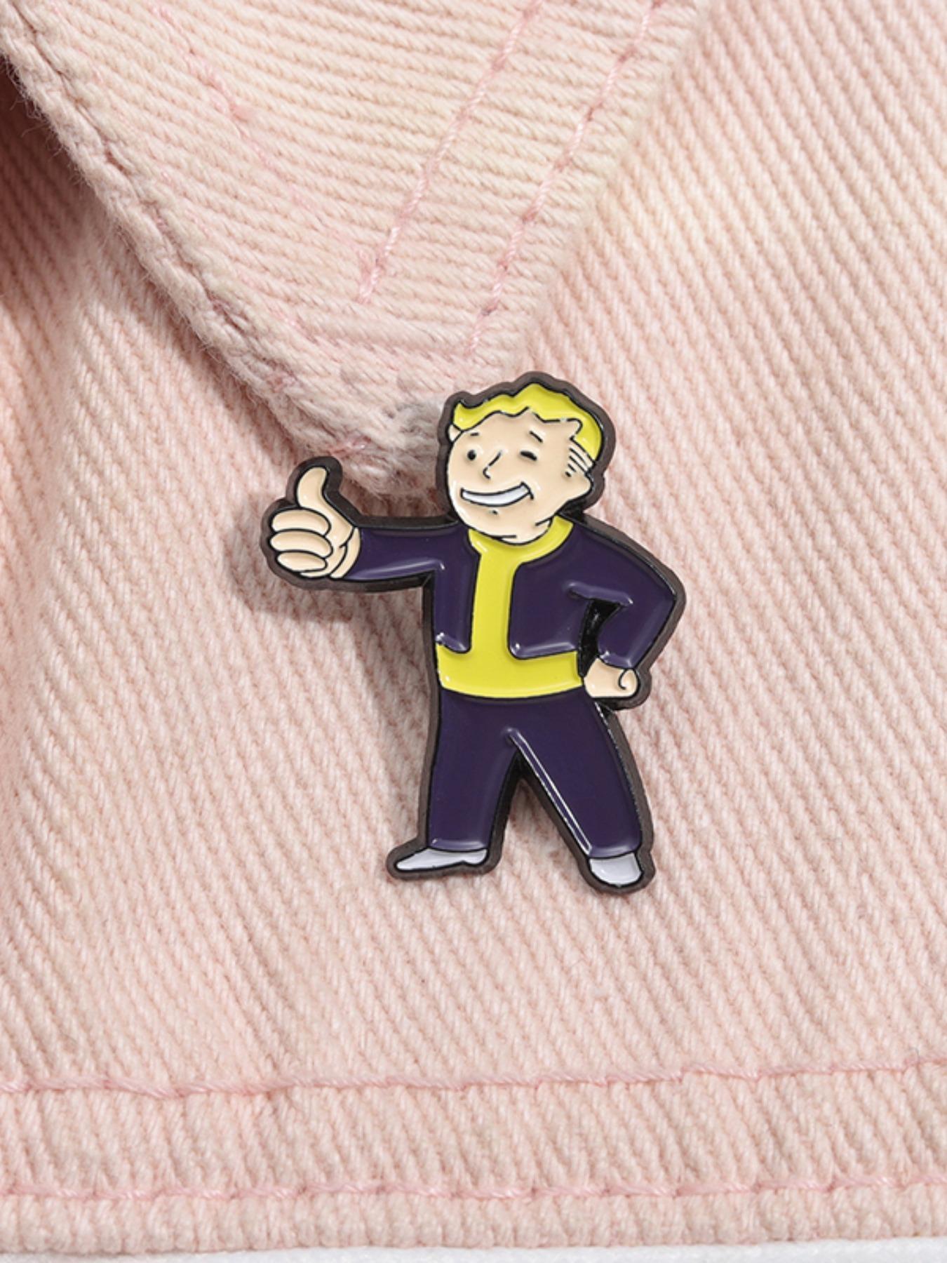 Cartoon Character Design Brooch Clip, Brooch Pin, Cute Casual Clothes Accessories for Men & Women, Fashion Brooch for Daily Clothing Decor, Trendy All-match & Exquisite Brooch for Birthday Gift, Fashion Accessory