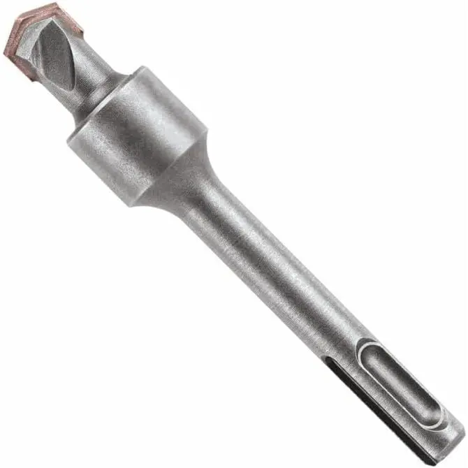 SDS-Plus Masonry Drill Bit - 1/2" Shank, 1/2 x 13/16 In Carbide Tip Single Bit for Concrete, Brick Surface Drilling, Concrete Drill Bits