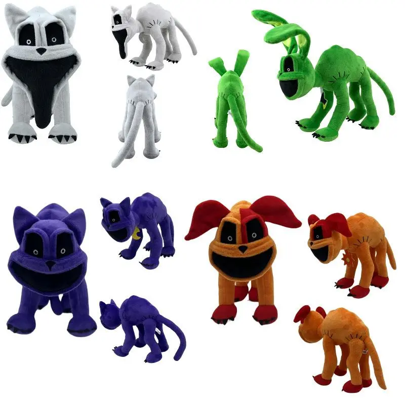2026 new hot item New Product Smiling Critters Monster Catnap Smiling Scary Cat Plush Doll, Birthday Gift