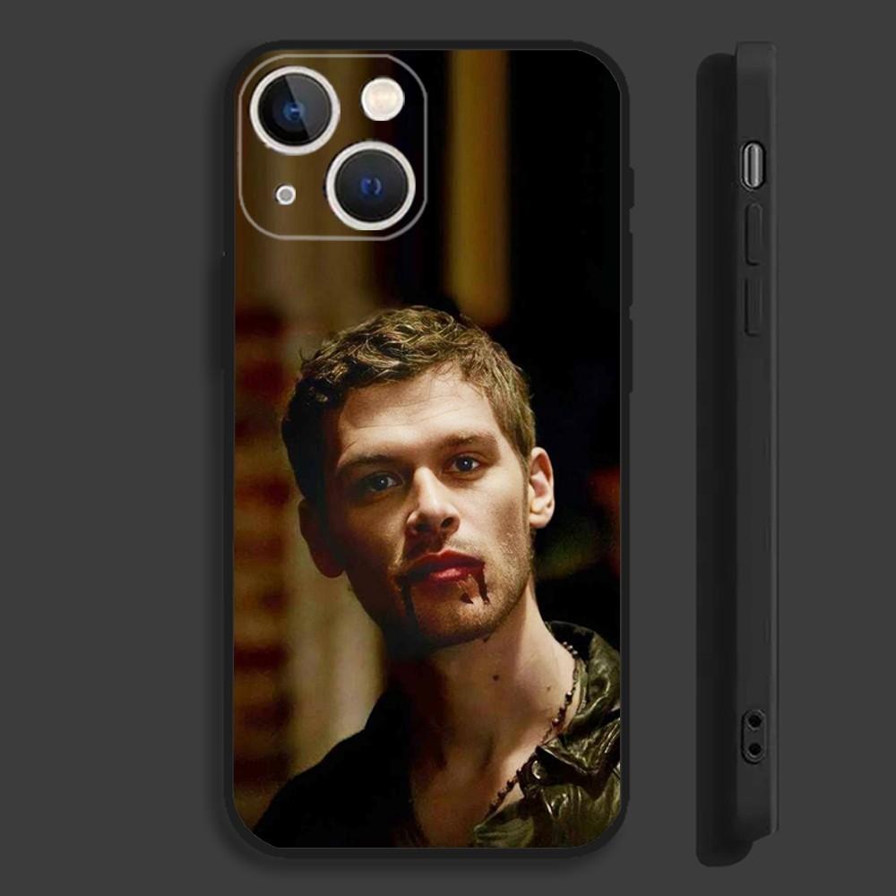 Klaus Mikaelson The V-Vampire D-Diaries Phone Case For iPhone 17,16,15,14,13,12,11,Pro,Max,Plus,X,XS,Soft Black