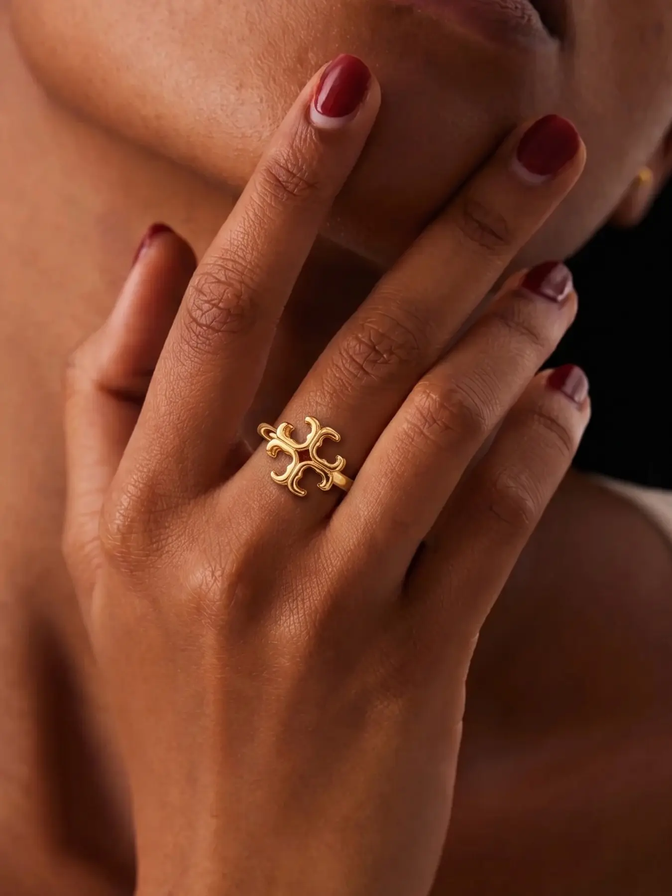 Elegant Symbol Open Ring, Simple Daily Wear, Hypoallergenic, Suitable for Everyday and Parties, Casual Style, All Seasons