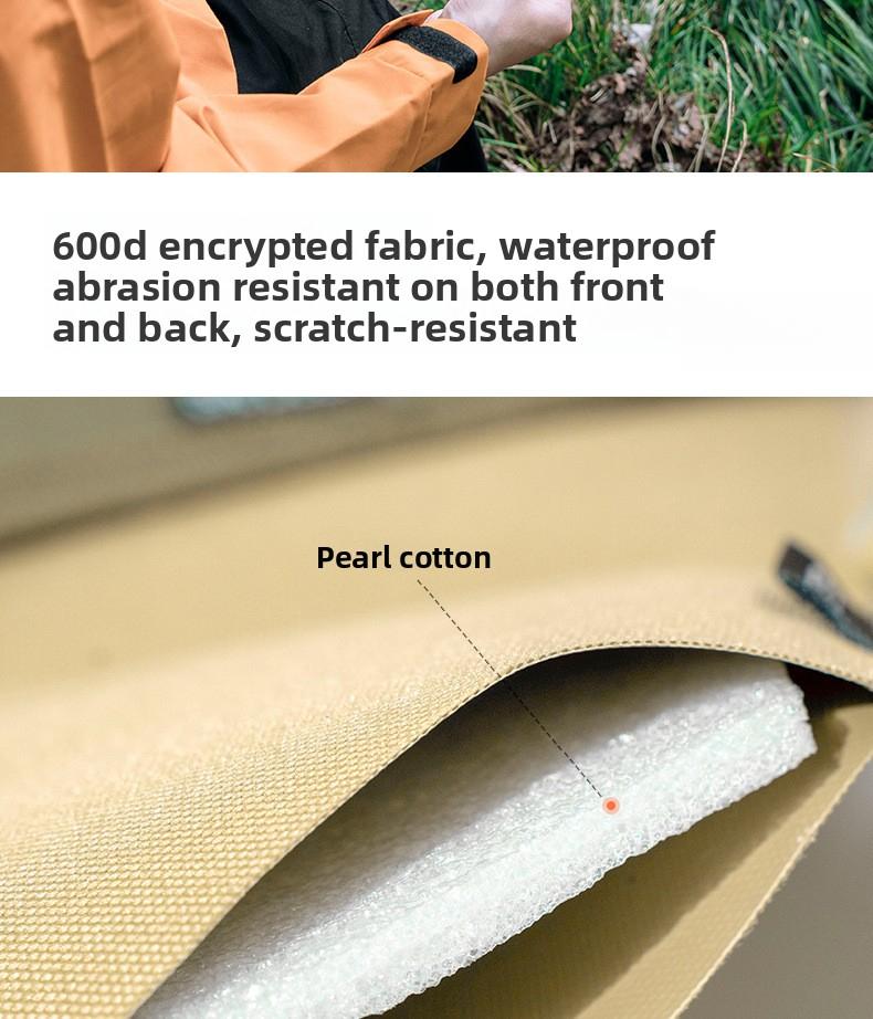 Outdoor Folding Cushion Portable Waterproof Thickened Moisture-Proof Ground Mat for Hiking, Cooling, Picnic, Grass Camping