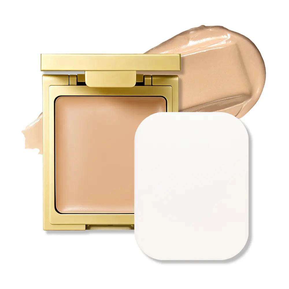 danchel Flawless Cream Concealer, Buildable Medium-Full Coverage, Long-Lasting & Breathable Formula, With Sponge Applicator, Smooth Cream Texture, All Skin Types Friendly, 8 Shades Available