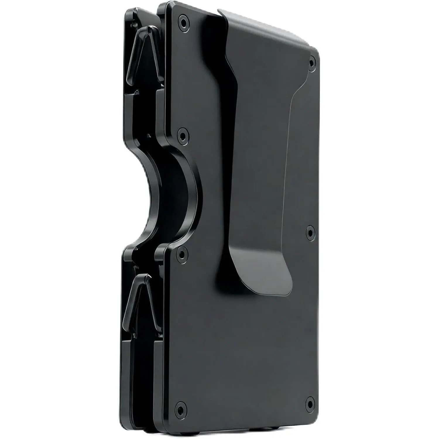 RFID Blocking Wallet for Men – Slim Metal Card Holder | NFC Blocking |  Slot | Minimalist Front Pocket Wallet | Black