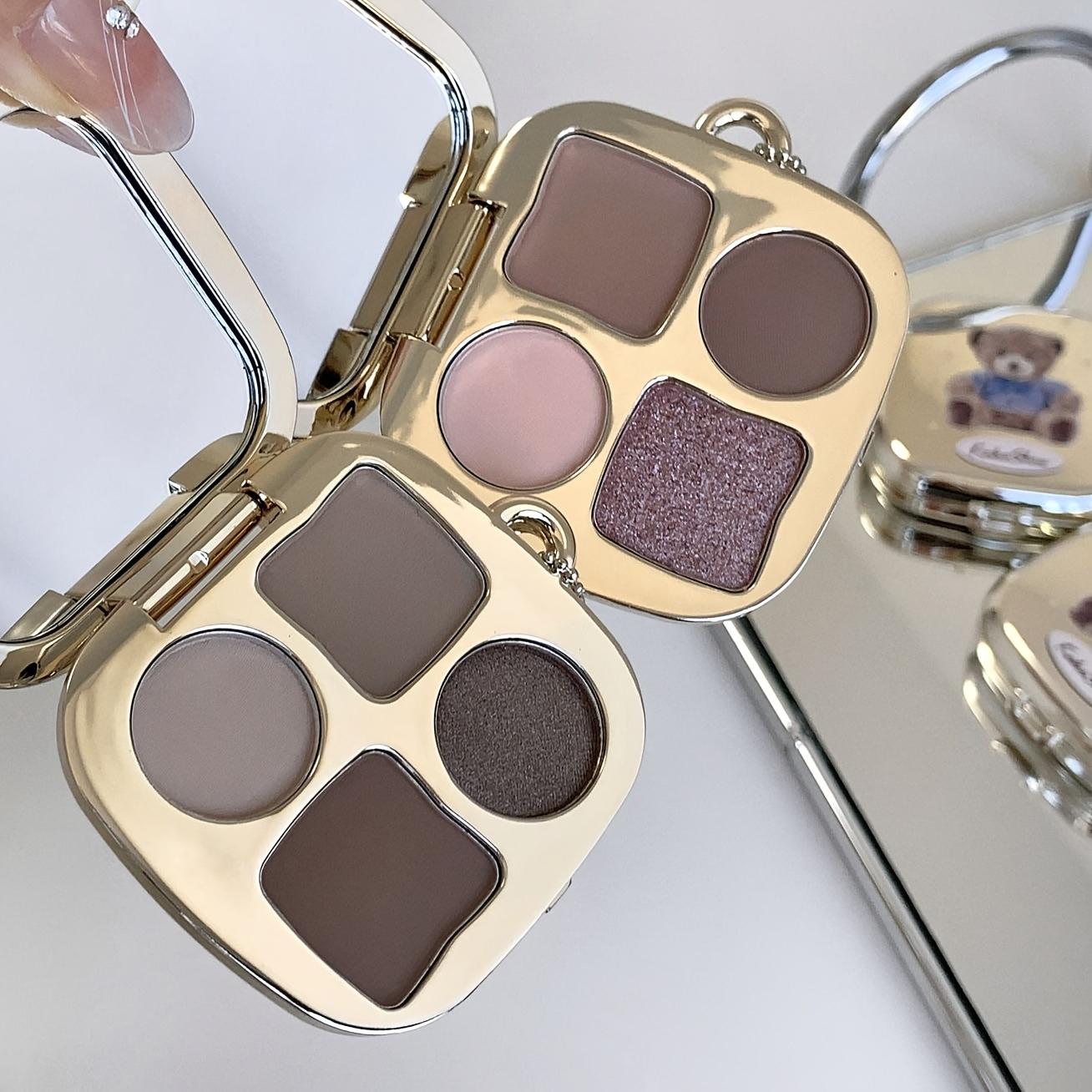 4-Color Light and Shadow Bear Eye Shadow Palette