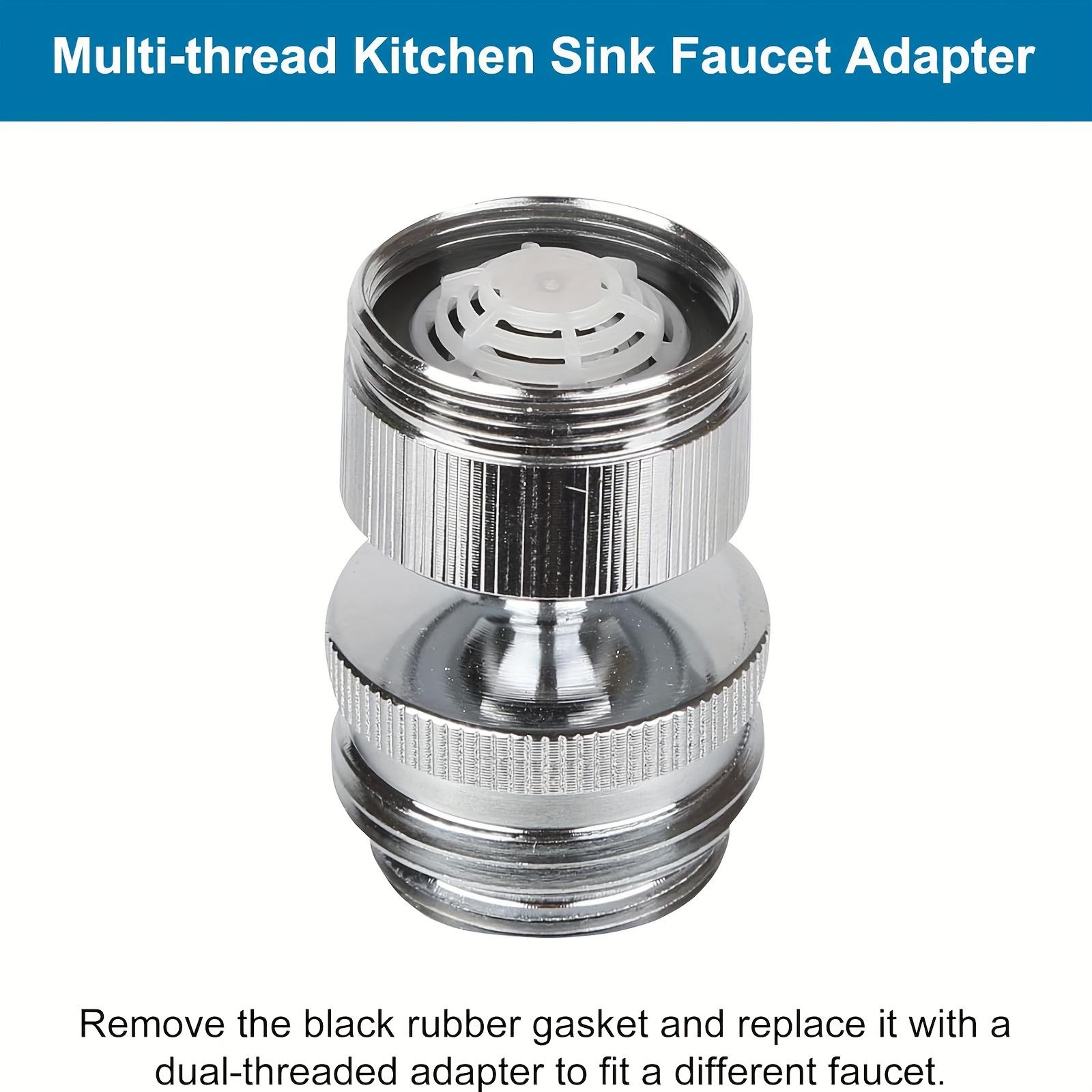 Premium Stainless Steel Garden Hose Quick Connector 3/4 Inch GHT Fittings Kit with Brass Couplers for Secure Leak Free Connection