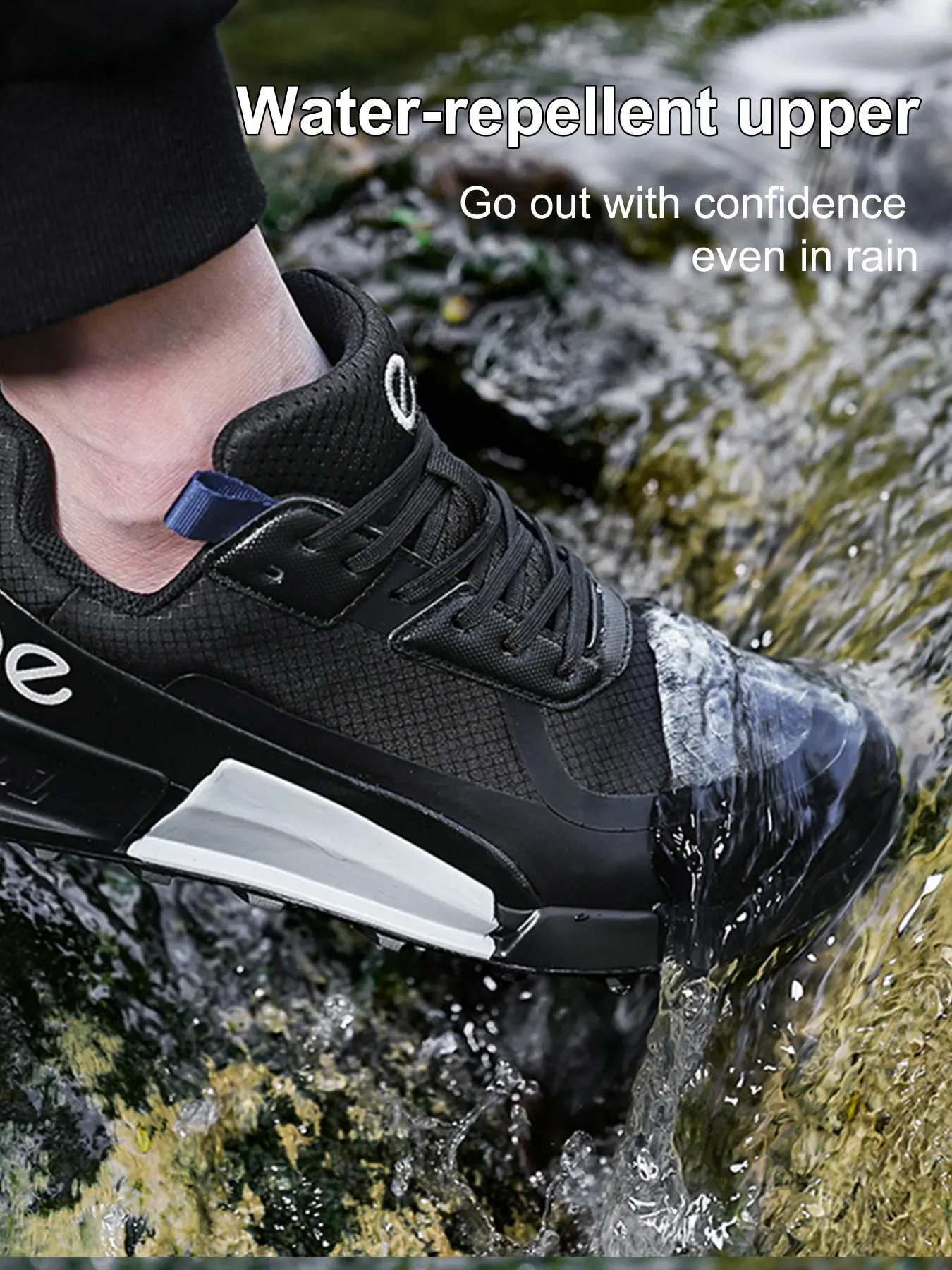 Lightweight Comfortable Waterproof Outdoor Hiking Shoes, Fashionable Casual Sports Sneakers, Ideal for Leisure Activities
