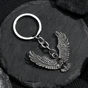 [Eagle Keychain Pendant] Men's Street Keychain Pendant - Stylish European And American Retro Domineering Eagle-Shaped Additions