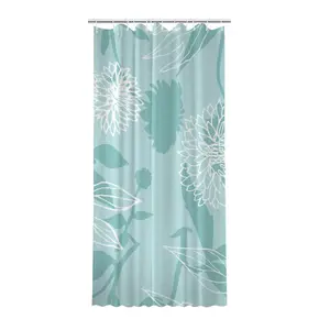 Waterproof Shower Curtain, 36×72 in/90×180 cm, Wet-Dry Zone Separator for Home, Hotel Bathroom Areas