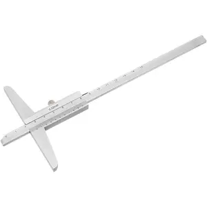 0-150mm Depth Vernier Caliper Micrometer Measuring Tool, Resolution 0.02mm