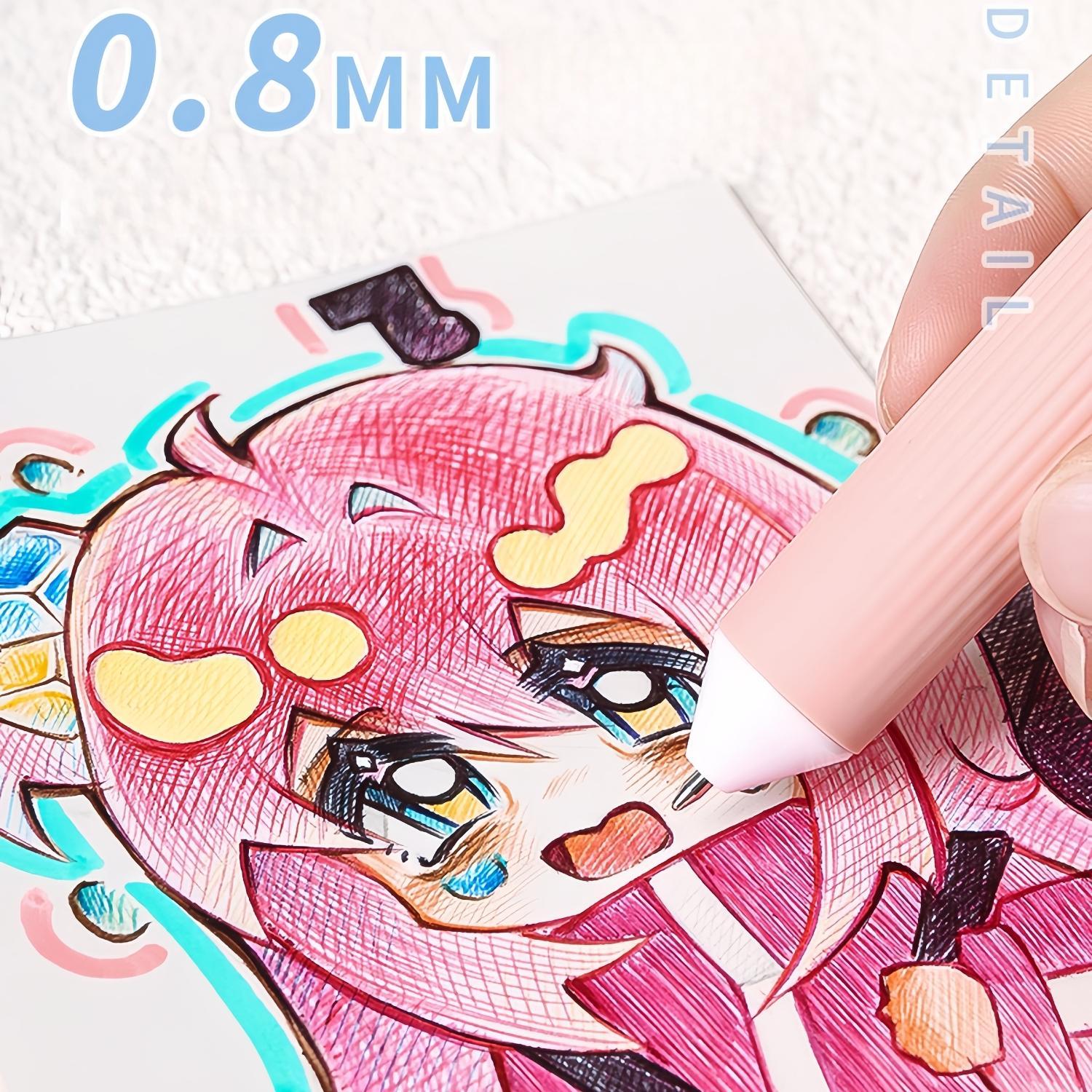 28 Colors Ballpoint Pen Set, 10-in-1 Colored Pens, Fine Point Retractable Ballpoint Pen for Office School Supplies Students Gifts, Colorful Precision Pens, Drawing Pens Set, Art Supplies