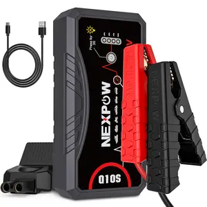 NEXPOW 2026 Upgraded Car Jump Starter Battery Jump Starter Pack 3000A Peak for Up to 9.0L Gas and 7.0L Diesel Engine 12V Auto Battery starter Jumper Cables Portable Lithium Jump Box with USB QC3.0