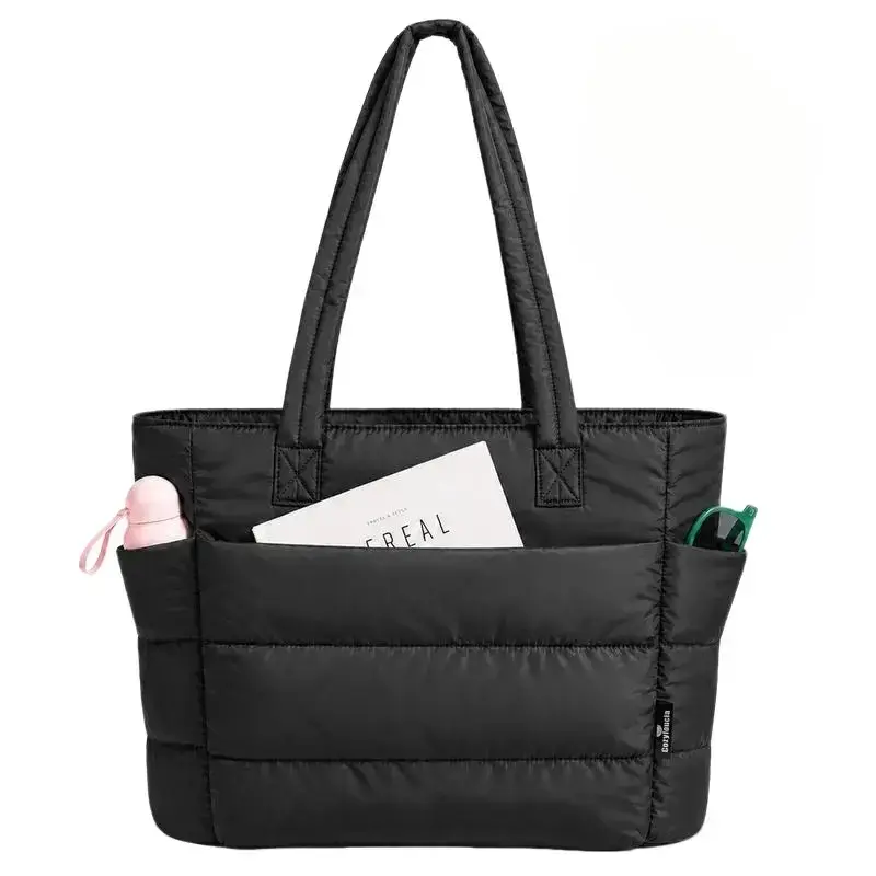 A Must-Have Household Storage Bag For Women, Featuring A Soft And Fluffy Shoulder Storage Bag With A Separate Inner Pocket. Multi Functional Fashionable Handbag Meets Your Office Commuting, Travel Packaging, And Fitness Equipment Storage Needs