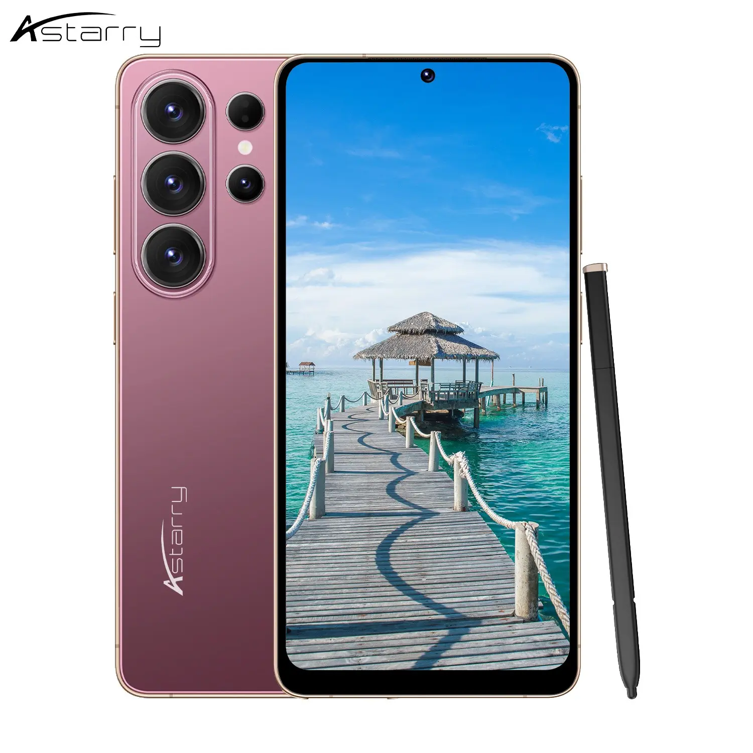 Astarry-S26 Ultra smart phone, 6.75-inch touch screen, dual-card dual standby 4-core model, 3GB RAM 32GB storage, Android 12 4G network touch screen phone.