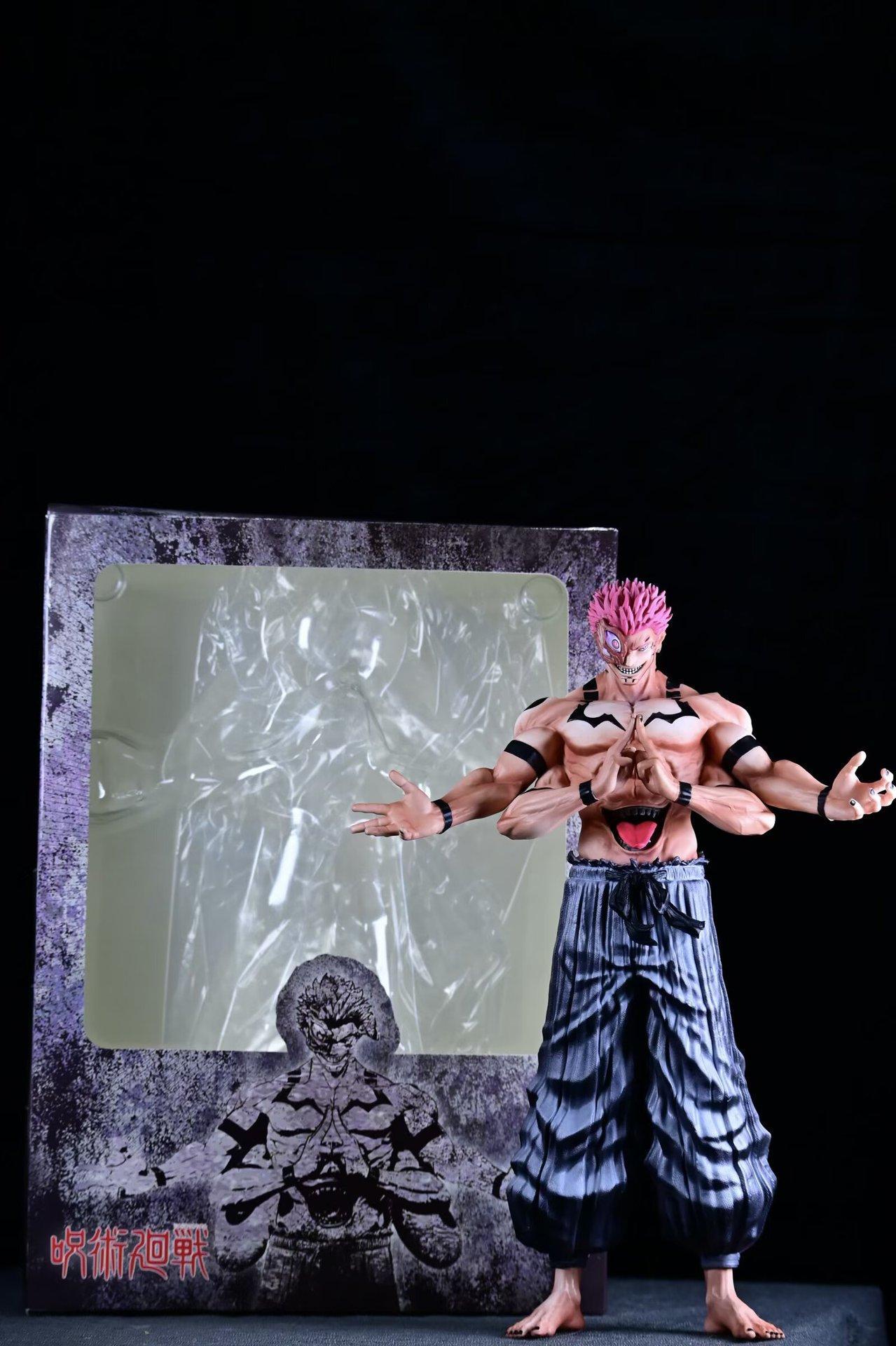 31cm Jujutsu Kaisen Ryomen Sukuna Anime Gk Statue Figure Model Doll Desk Decor Ornament Collectible Gift For Anime Fans