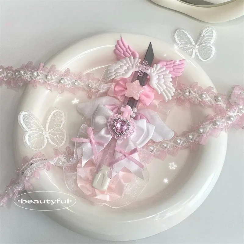 Butterfly Knot Star Heart High-Profile Small Knife, DIY Scrapbook Tool, Handmade Craft Knife, Unique Paper Cutter, Craft Cutting Tool, Decorative Cutter, Photo Video Essential