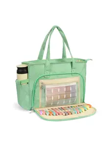 Beauty Supplies Storage Bag, Travel Tote Bag, Convenient Carry, Multi-Layer Large Capacity, Ideal for Daily Use and Gift Giving
