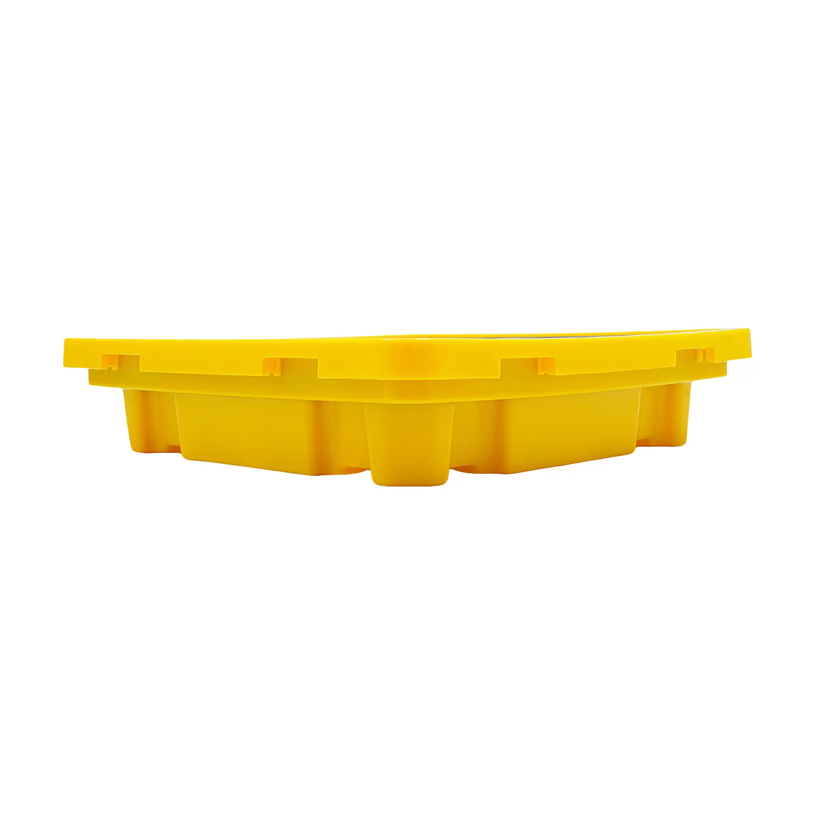 4T Static Load HDPE Spill Containment Pallet 11.36gal Leak Capacity For Industrial Park Warehouse Aquaculture