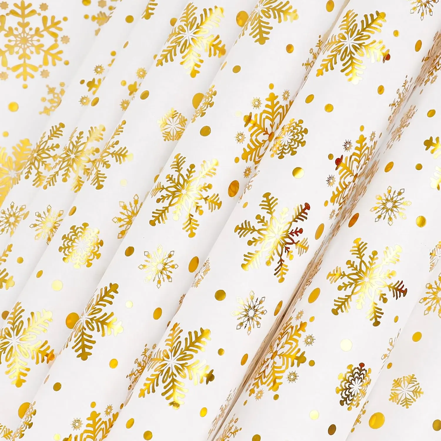 150 Sheet Christmas Wax Papers Deli Paper Winter Foil  Snowflake Paper  Wrapping Tissue Basket Liner for Xmas Holiday  Kitchen Restaurant Baking