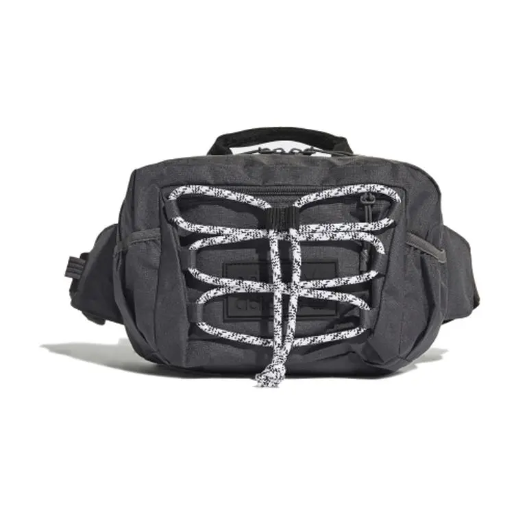 Adidas Originals RYV Utility Polyester Waist Bag for Men and Women – Solid Gray