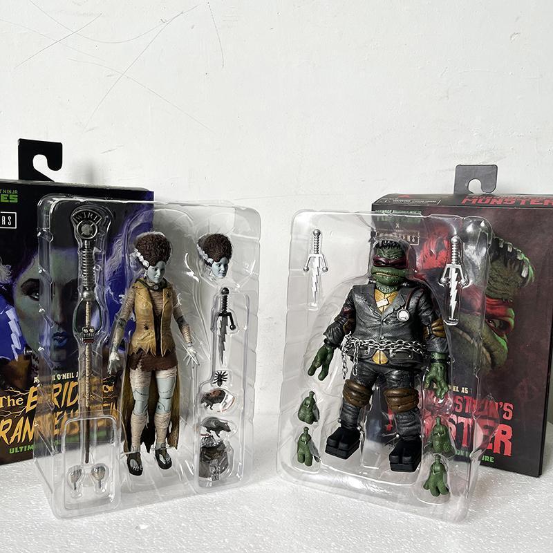 NECA Last Ronin Leonardo April Oneil Casey Jones Hunchback Michelangelo Mummy Raphael Frankenstein Monster Turtle Action Figure popular