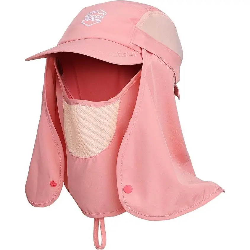 Fishing Cap w/ Mask &  Flap - Sun Protection Hat with UPF 50 -Landscaping Hats for Women and Men