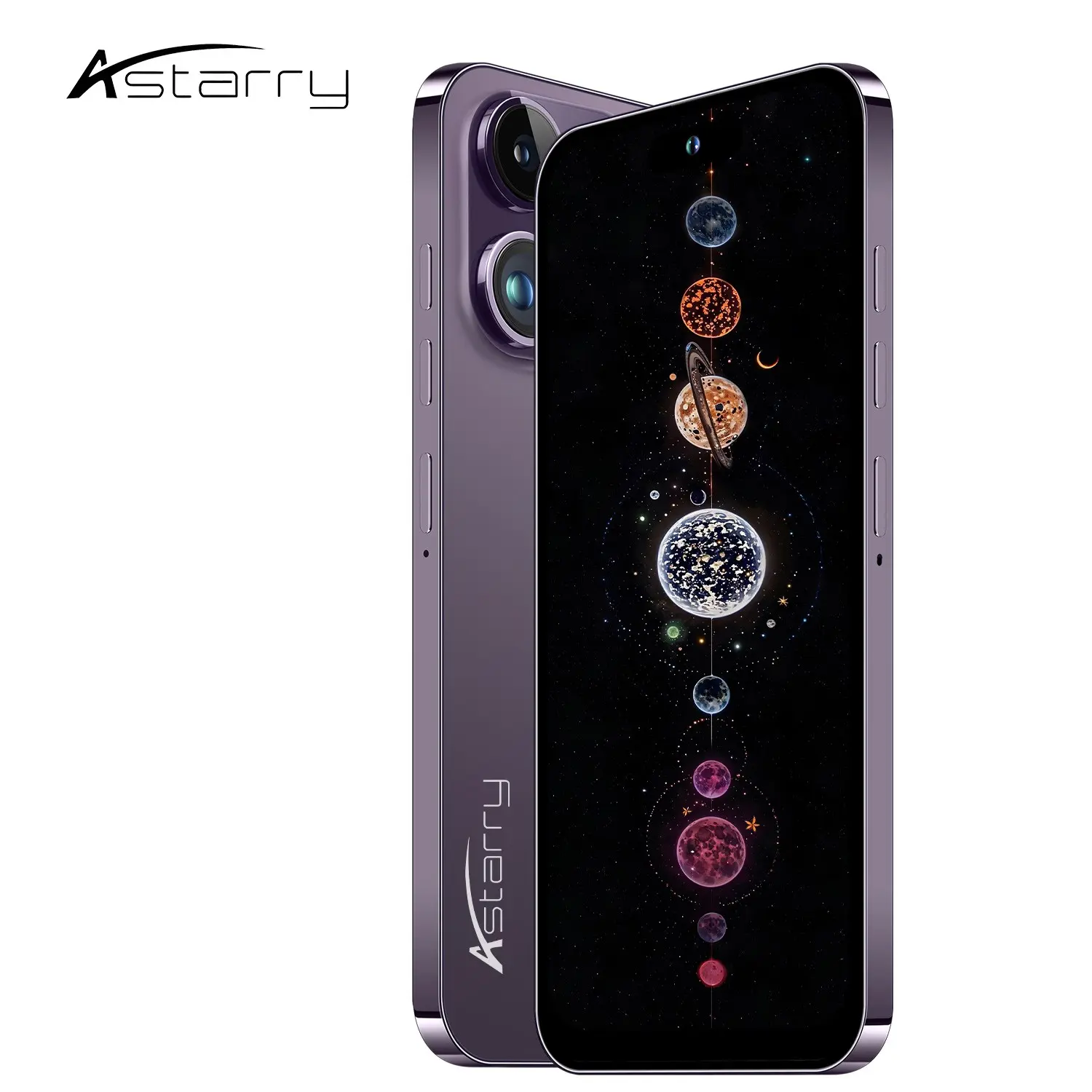 Astarry-16 Pro Max 4g Smart Phone, 6.56-Inch HD Display, Mtk6739 Chip, 3+64GB Storage, Face Recognition, 4100mah Battery, Dual Cameras