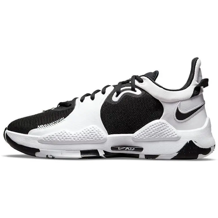 Nike PG 5 TB Basketball Shoes for Men: Cushioned, Non-Slip, Durable, Breathable, and Supportive Low-Top Design Verifiable, with credentials and supporting global authentication