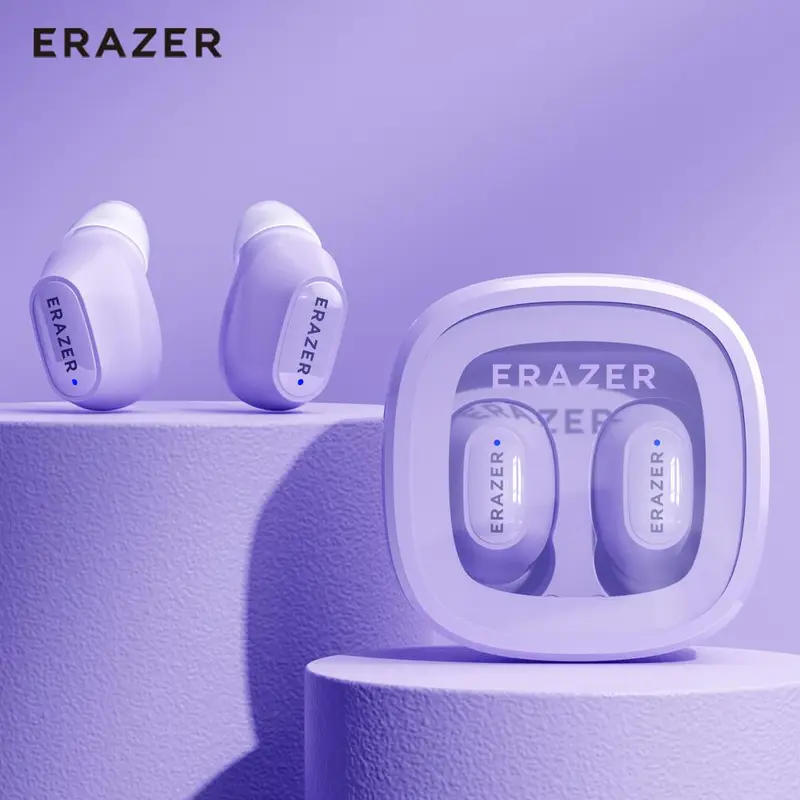 Product Introduction of ERAZER XT62PRO Wireless Earbuds with Mic, Fall Mini Headphones, In-ear Earphone, IPX5 Waterproof Earphone 78