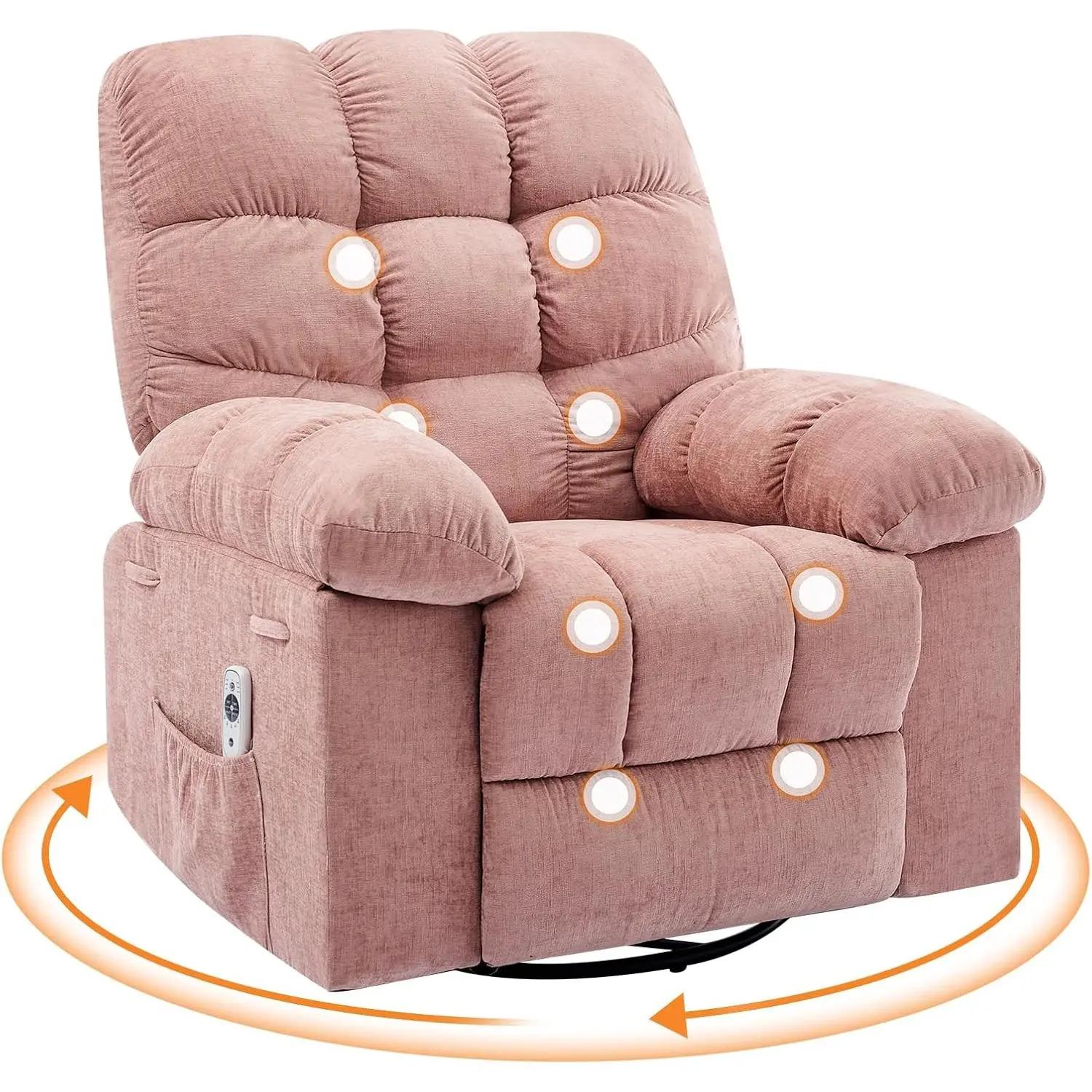 Modern Lounge Accent Chair with Ergonomic Upholstered Design, Comfortable Armchair