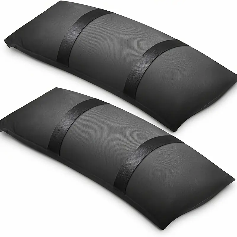 2Pcs Umbrella Weight Bags, Black 600D Oxford Fabric, Heavy Duty Reinforced Sandbags for Patio Garden Backyard, Windproof Anti-tip Stable Outdoor Furniture Weights