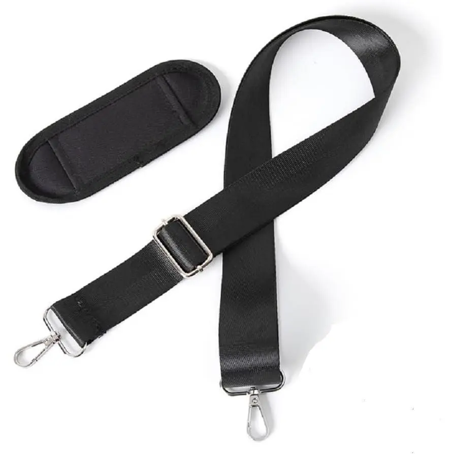 Adjustable  Strap for Bags, Audio Instrument, Luggage, 59 inches, Black