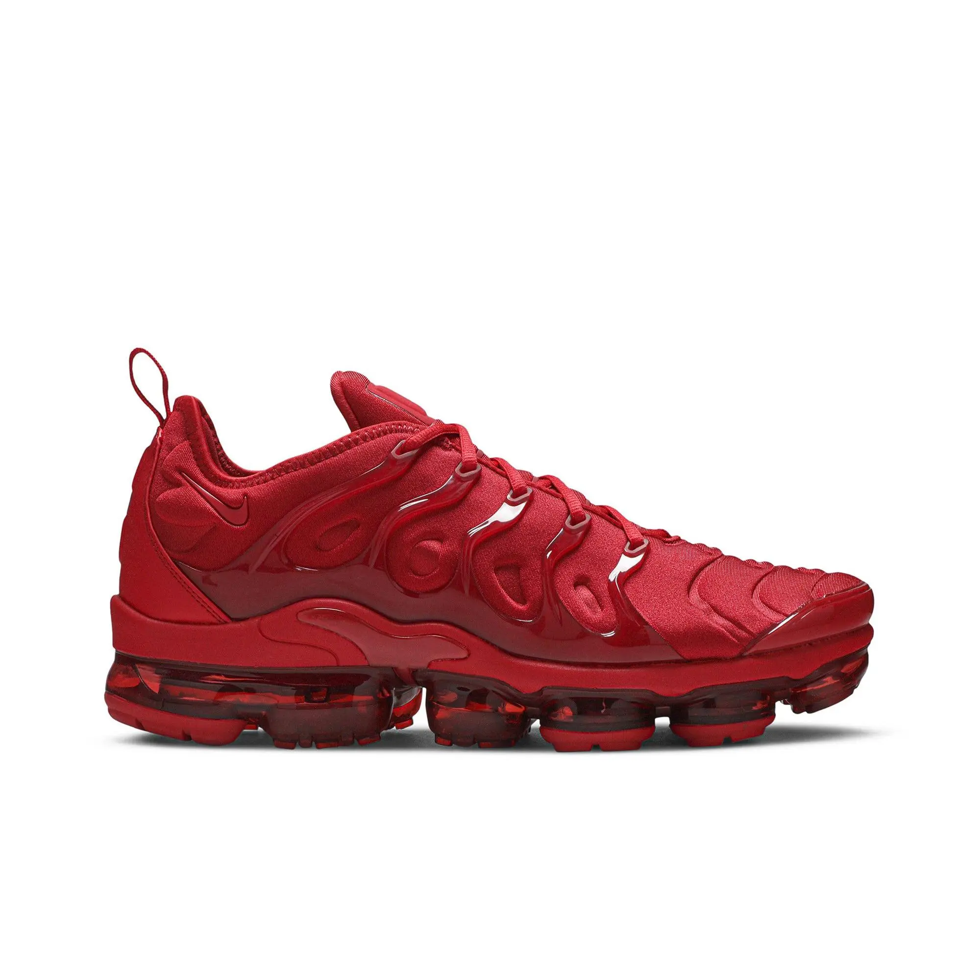Nike Air VaporMax Plus 'Triple Red' (Unisex) University Red/University Red running shoes CW6973 600