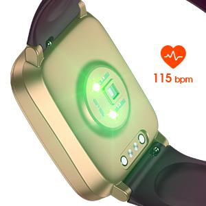 Fitness Tracker Watch with Heart Rate Monitor, Activity Tracker with Pedometer, Sleep Monitor, Calories & Step Counter, IP68 Waterproof Smart Watches for Women Men Fitness Watch for Sports