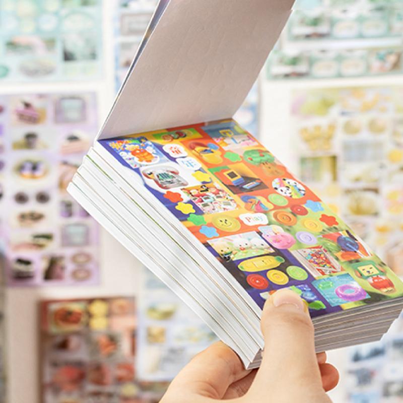 Vintage Japanese Style Sticker Book Art Stickers, 20pcs/set Scrapbook & Journal Making Material Paper, DIY Decorative Sticker for Stationery & Computer & Water Bottle