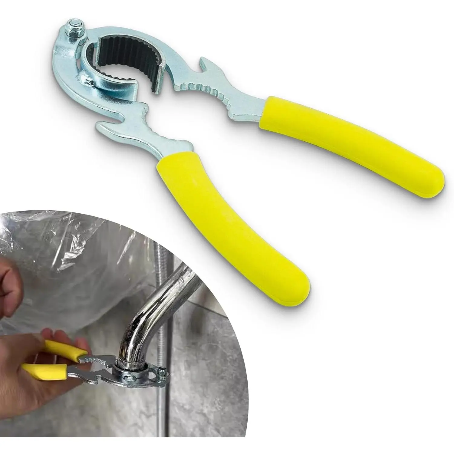 Faucet Wrench - Aerator Removal &  Tool for Kitchen & Bathroom Sinks